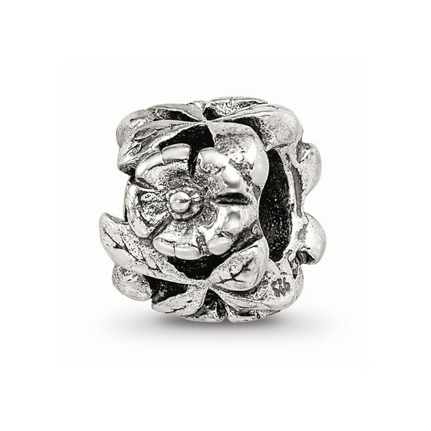 925 Sterling Silver Reflections Floral Bead 